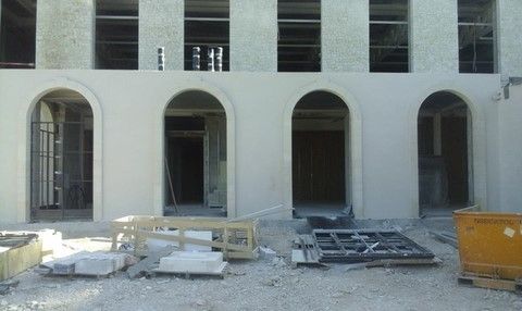 Voutes en pierre massive